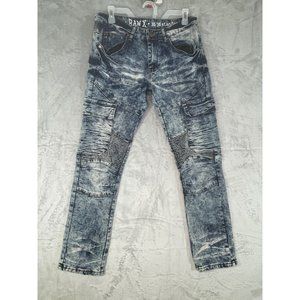 Raw X Mens jeans size 30/30 standard acid wash